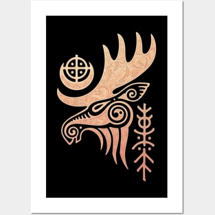 SHAMAN ELK Posters and Art